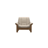 Buckingham LB Chair - Paloma Fog - Teak
