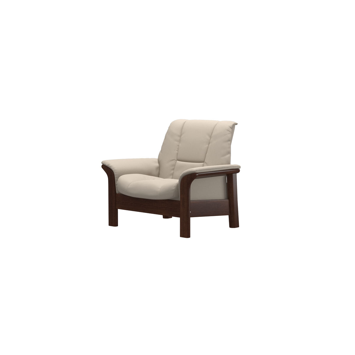 Buckingham LB Chair - Paloma Fog - Brown
