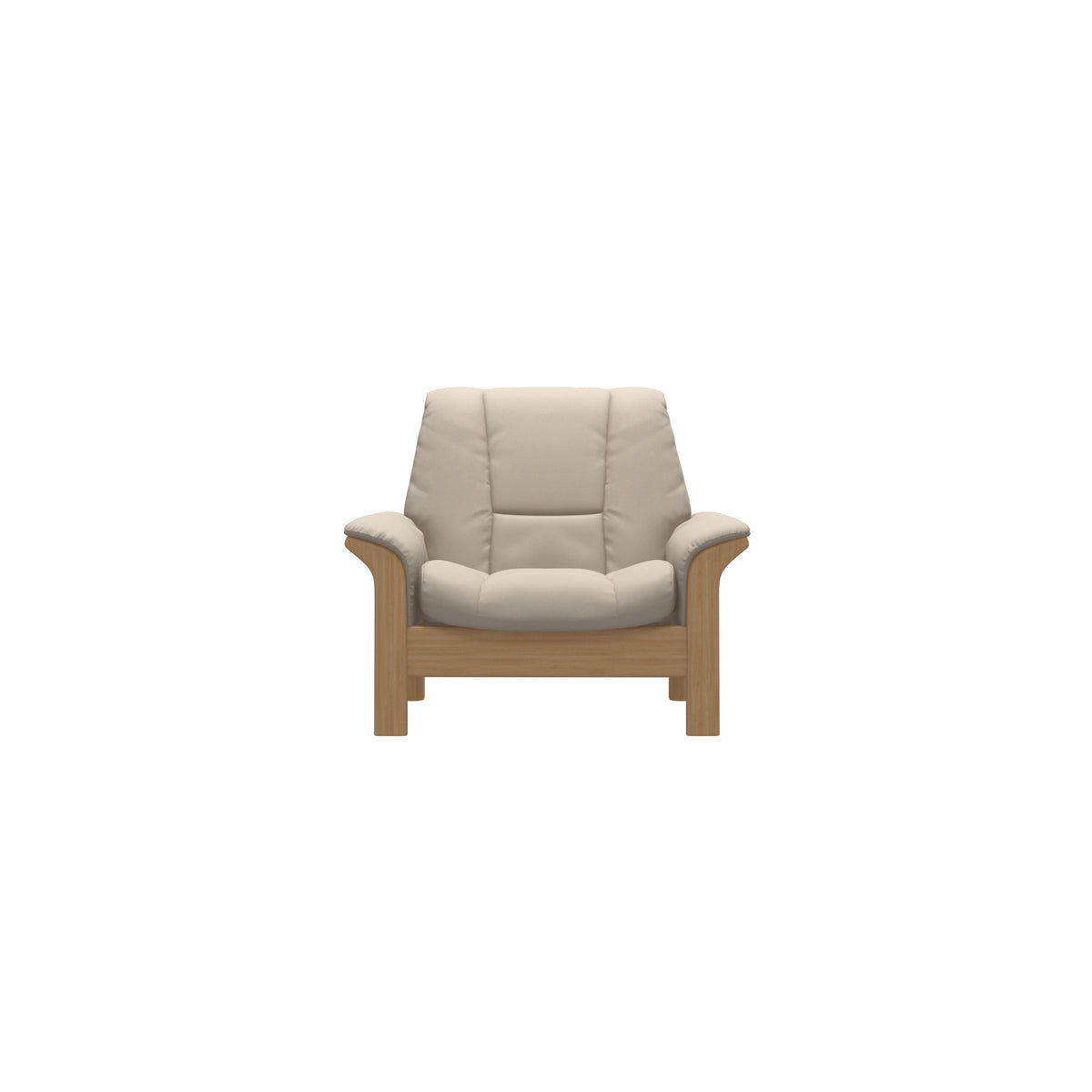 Buckingham LB Chair - Paloma Fog - Oak