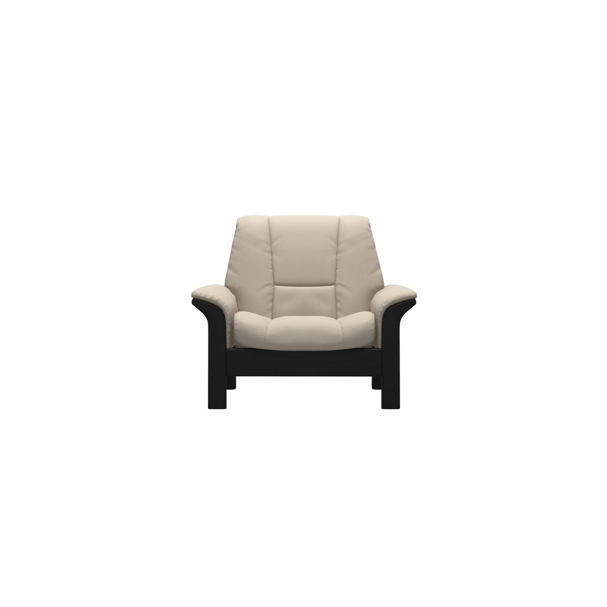 Buckingham LB Chair - Paloma Fog - Black