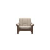 Buckingham LB Chair - Paloma Fog - Walnut