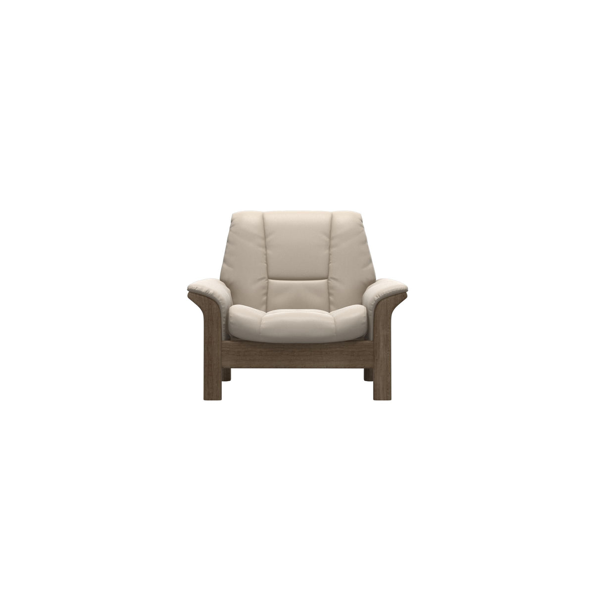 Buckingham LB Chair - Paloma Fog - Smoked Oak