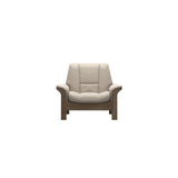Buckingham LB Chair - Paloma Fog - Smoked Oak