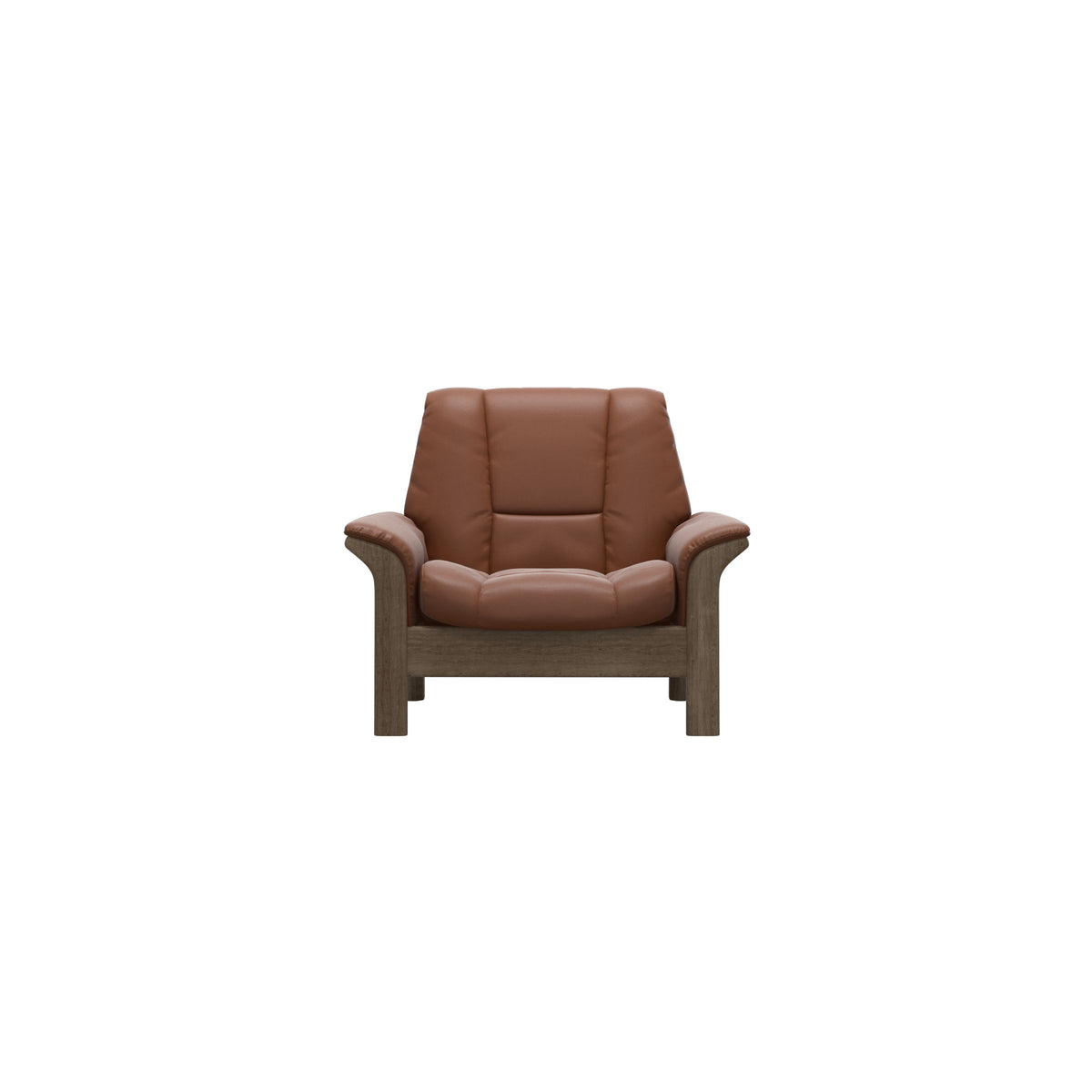 Buckingham LB Chair - Paloma New Cognac - Smoked Oak