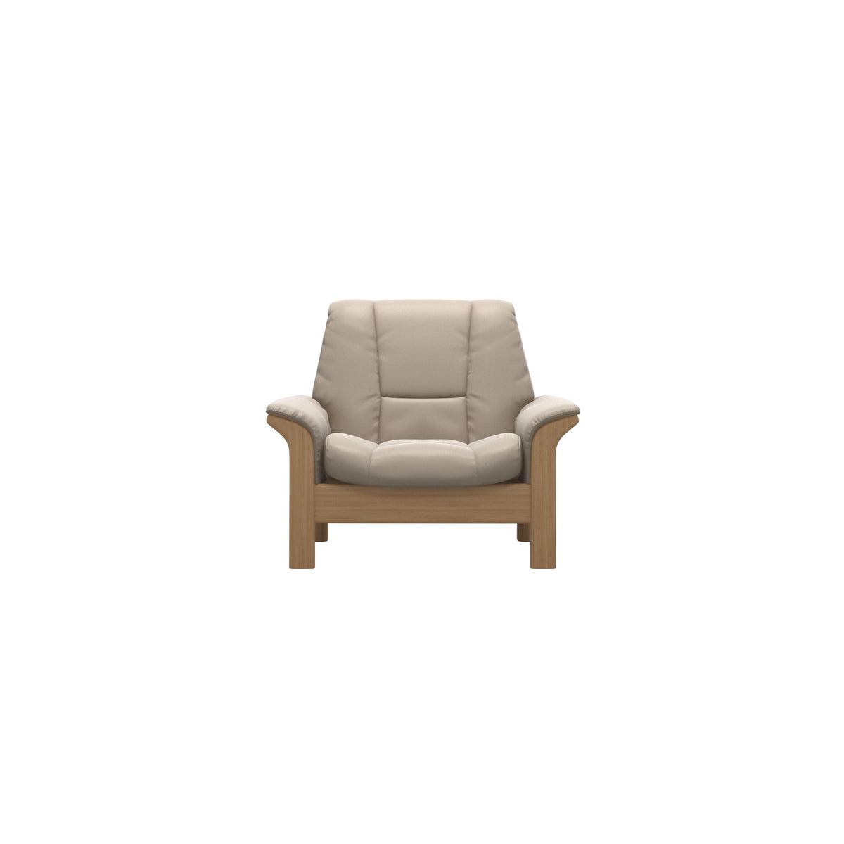 Buckingham LB Chair - Paloma Mushroom - Oak