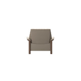 Buckingham LB Chair - Paloma Mushroom - Walnut