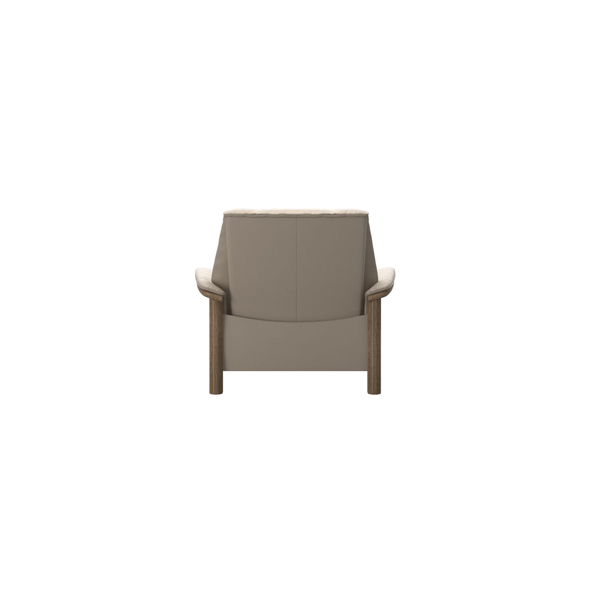 Buckingham LB Chair - Paloma Mushroom - Smoked Oak