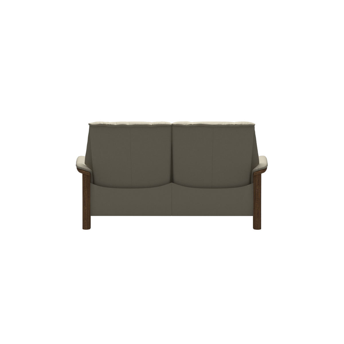 Buckingham LB 2-Seat - Paloma Light Grey - Teak