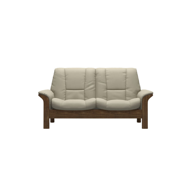 Buckingham LB 2-Seat - Paloma Light Grey - Teak