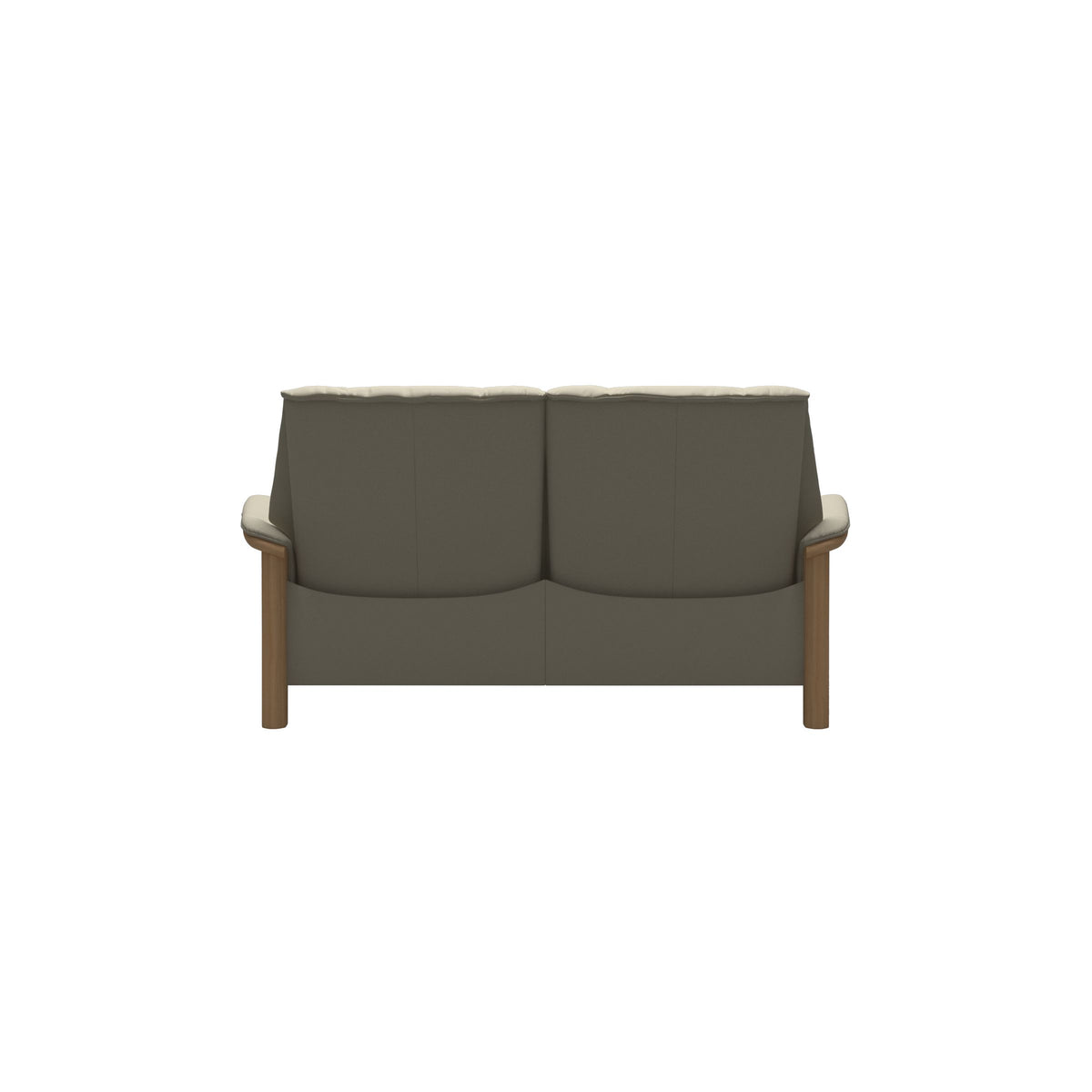 Buckingham LB 2-Seat - Paloma Light Grey - Oak