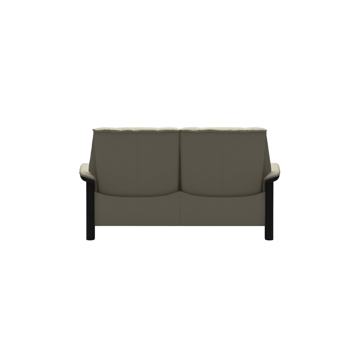 Buckingham LB 2-Seat - Paloma Light Grey - Black
