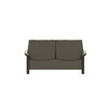 Buckingham LB 2-Seat - Paloma Light Grey - Walnut