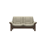 Buckingham LB 2-Seat - Paloma Light Grey - Walnut