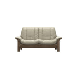 Buckingham LB 2-Seat - Paloma Light Grey - Smoked Oak