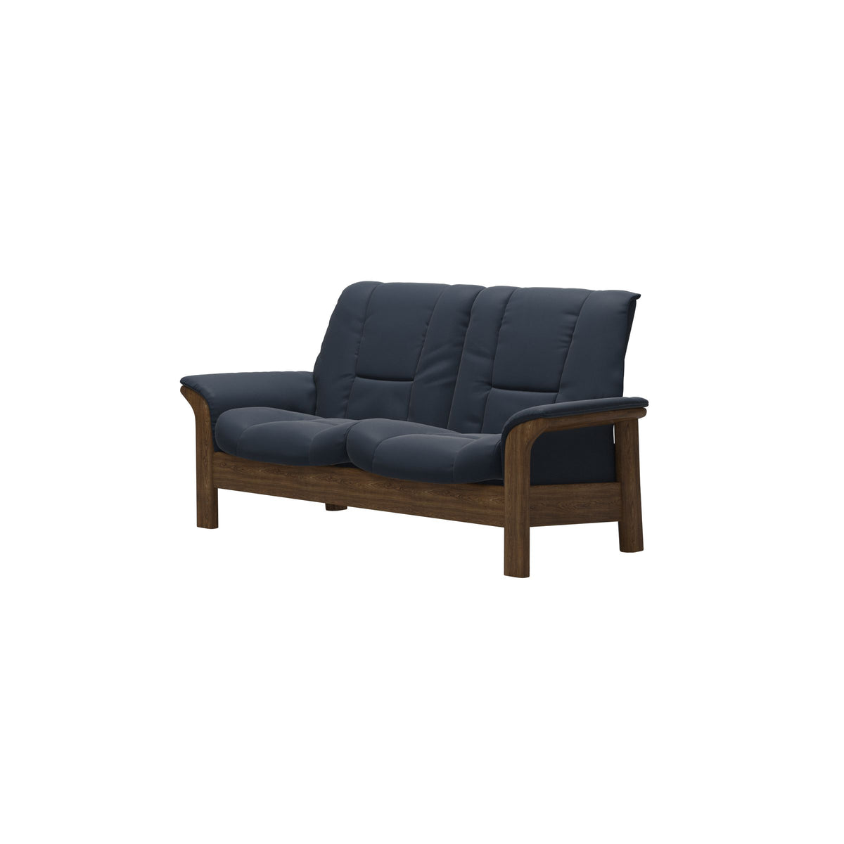 Buckingham LB 2-Seat - Paloma Oxford Blue - Teak