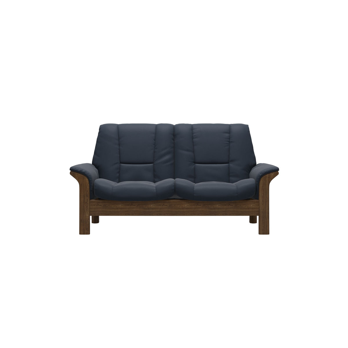 Buckingham LB 2-Seat - Paloma Oxford Blue - Teak