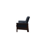 Buckingham LB 2-Seat - Paloma Oxford Blue - Brown