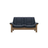 Buckingham LB 2-Seat - Paloma Oxford Blue - Oak