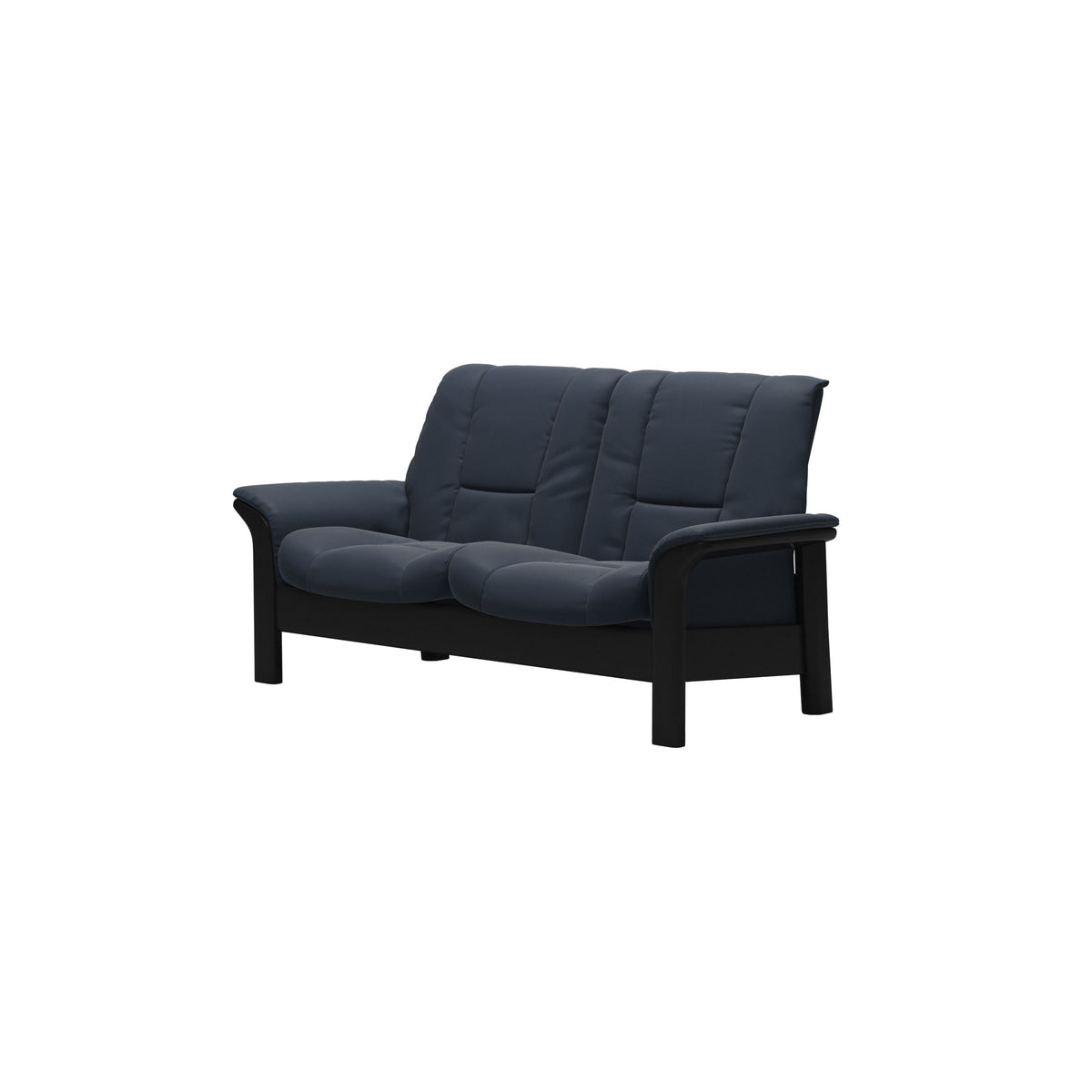 Buckingham LB 2-Seat - Paloma Oxford Blue - Black