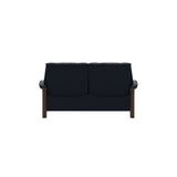 Buckingham LB 2-Seat - Paloma Oxford Blue - Walnut