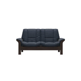 Buckingham LB 2-Seat - Paloma Oxford Blue - Wenge