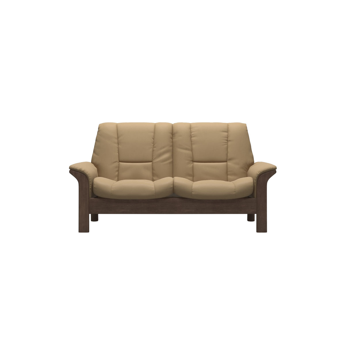 Buckingham LB 2-Seat - Paloma Sand - Walnut
