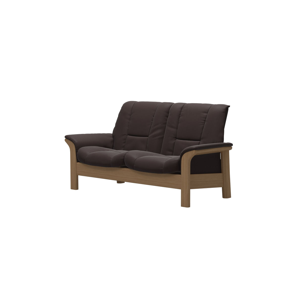 Buckingham LB 2-Seat - Paloma Chocolate - Oak