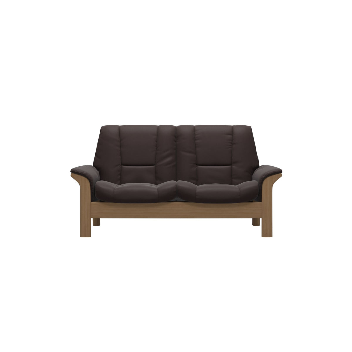 Buckingham LB 2-Seat - Paloma Chocolate - Oak
