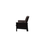 Buckingham LB 2-Seat - Paloma Chocolate - Black