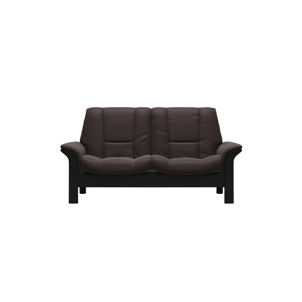 Buckingham LB 2-Seat - Paloma Chocolate - Black