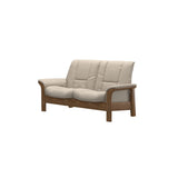 Buckingham LB 2-Seat - Paloma Fog - Teak