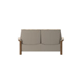 Buckingham LB 2-Seat - Paloma Fog - Teak