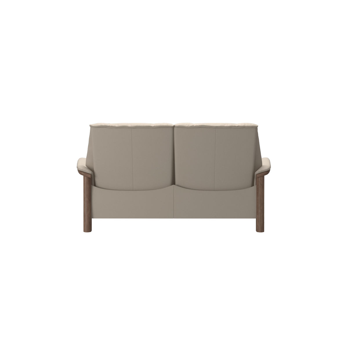 Buckingham LB 2-Seat - Paloma Fog - Walnut