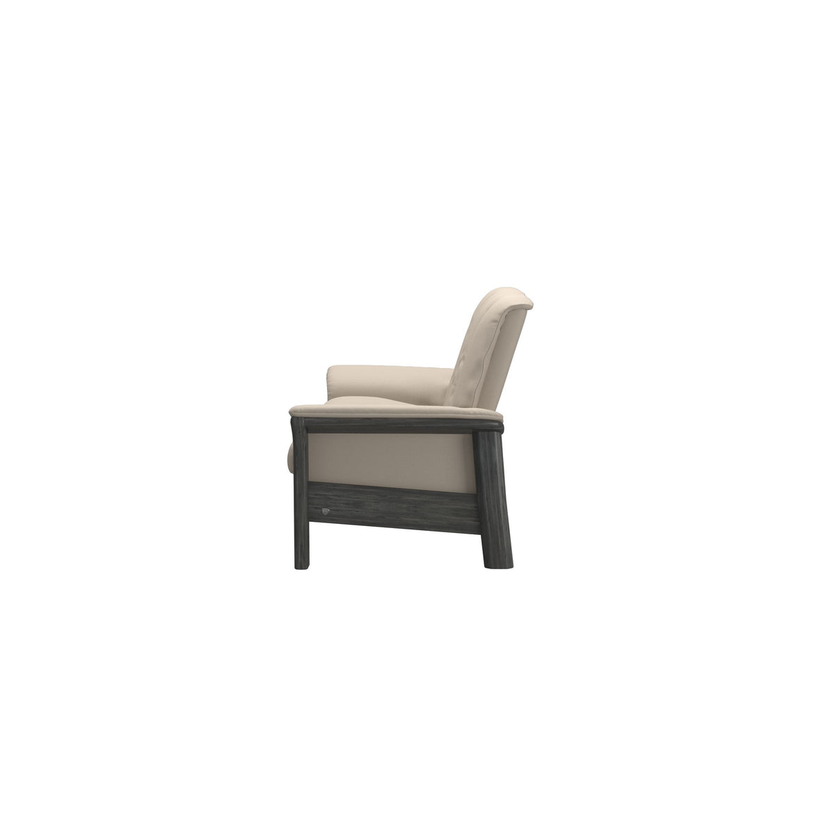 Buckingham LB 2-Seat - Paloma Fog - Grey