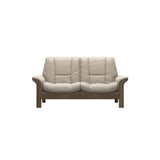 Buckingham LB 2-Seat - Paloma Fog - Smoked Oak