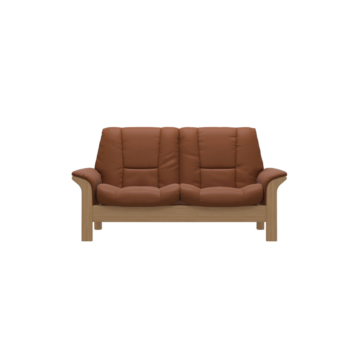 Buckingham LB 2-Seat - Paloma New Cognac - Oak