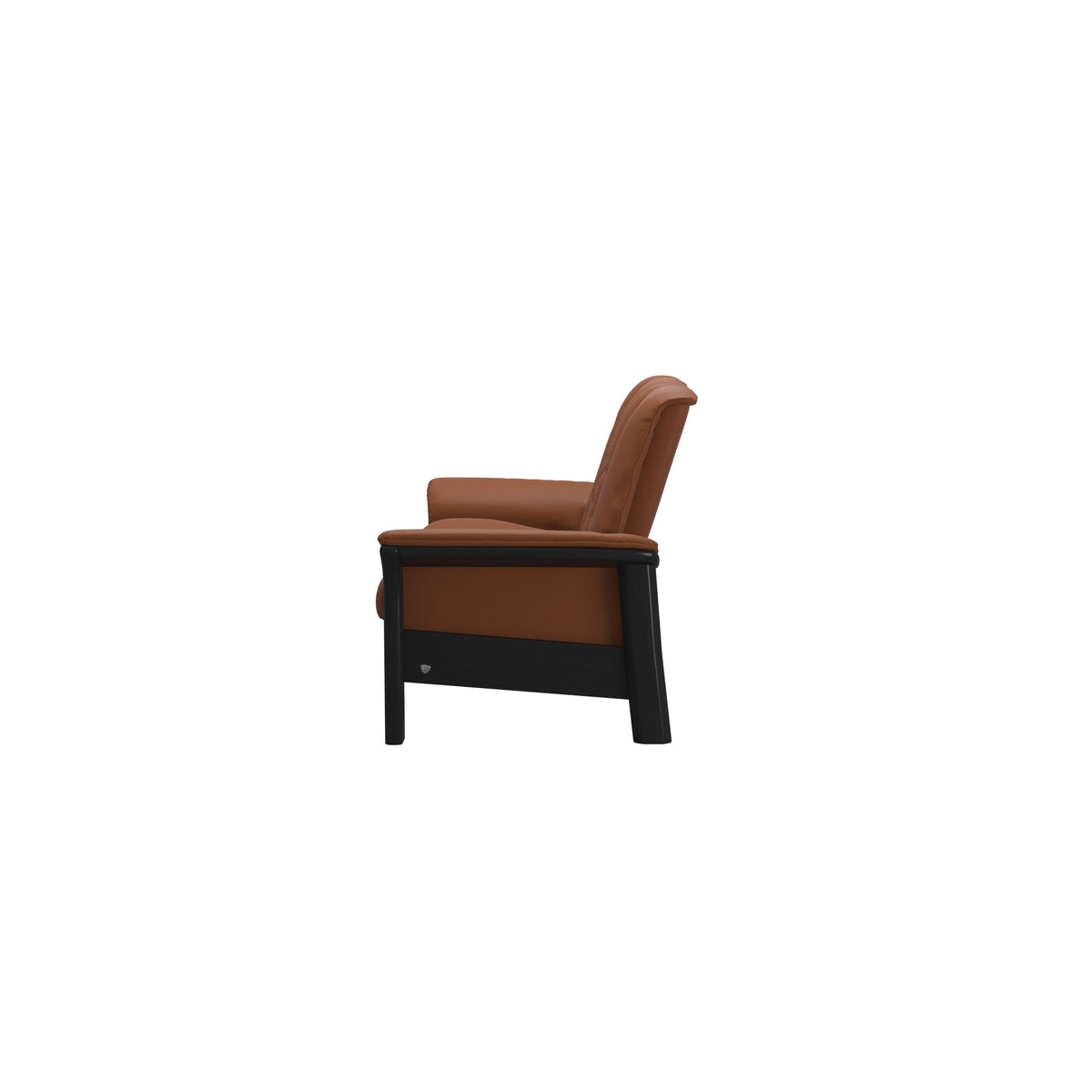 Buckingham LB 2-Seat - Paloma New Cognac - Black