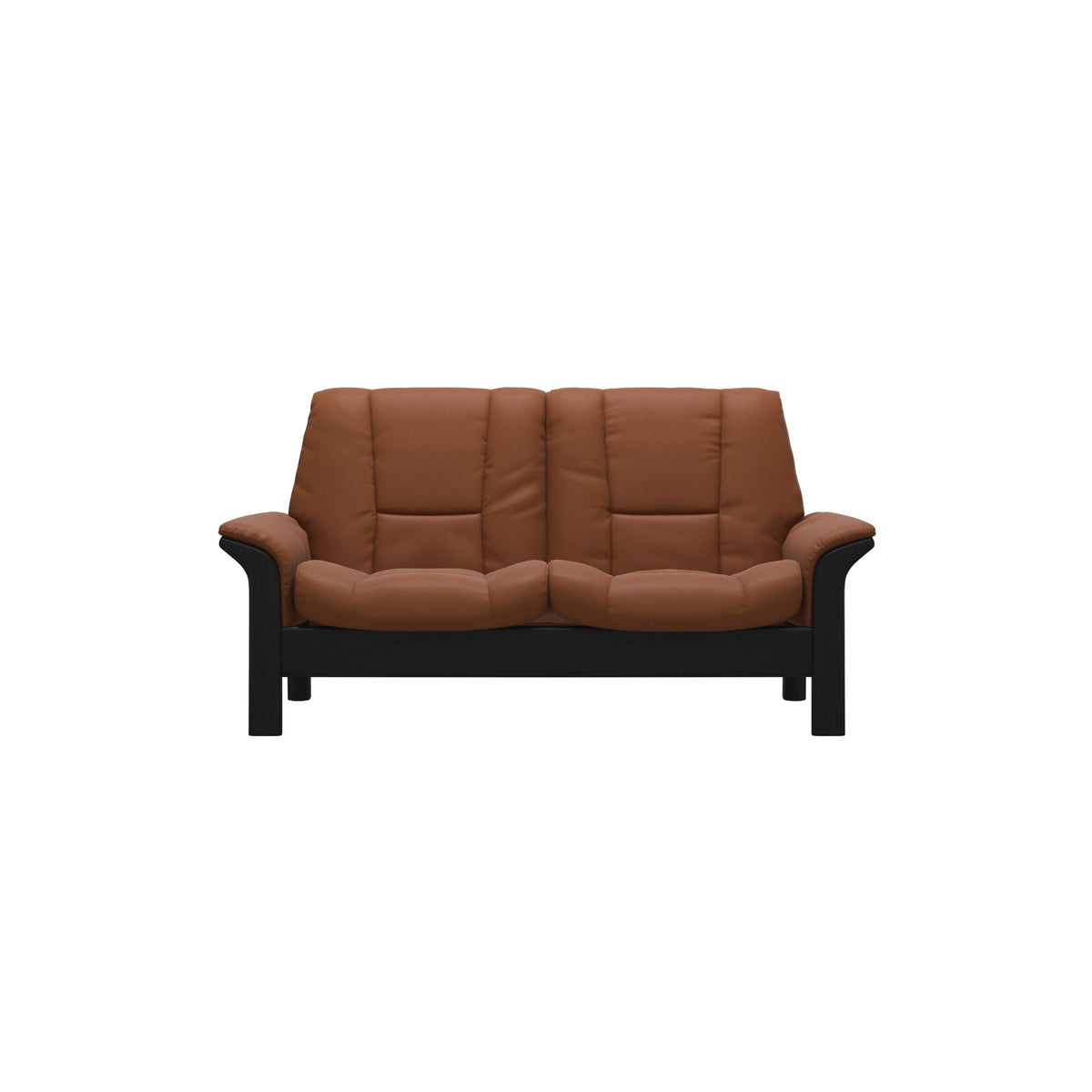 Buckingham LB 2-Seat - Paloma New Cognac - Black