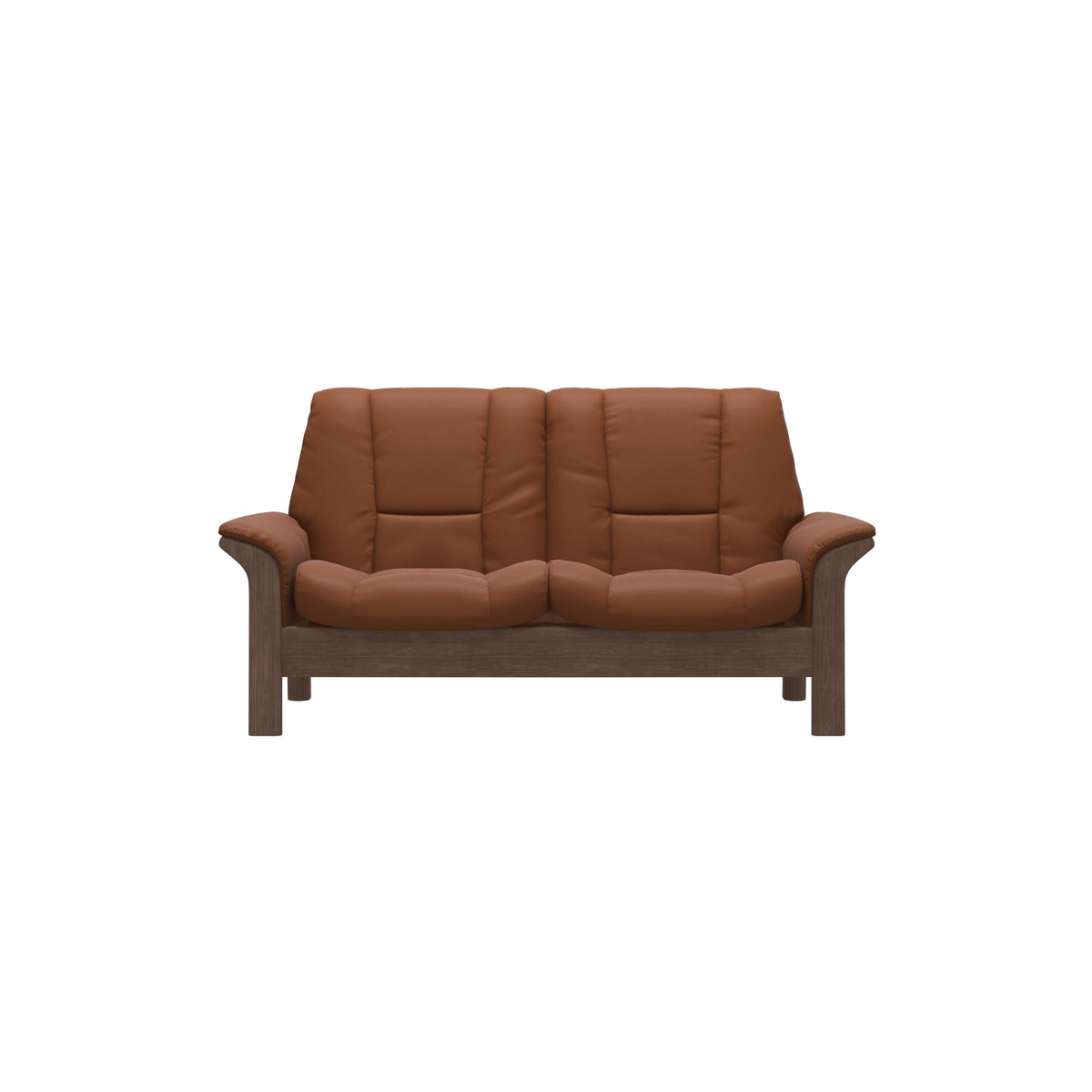 Buckingham LB 2-Seat - Paloma New Cognac - Walnut