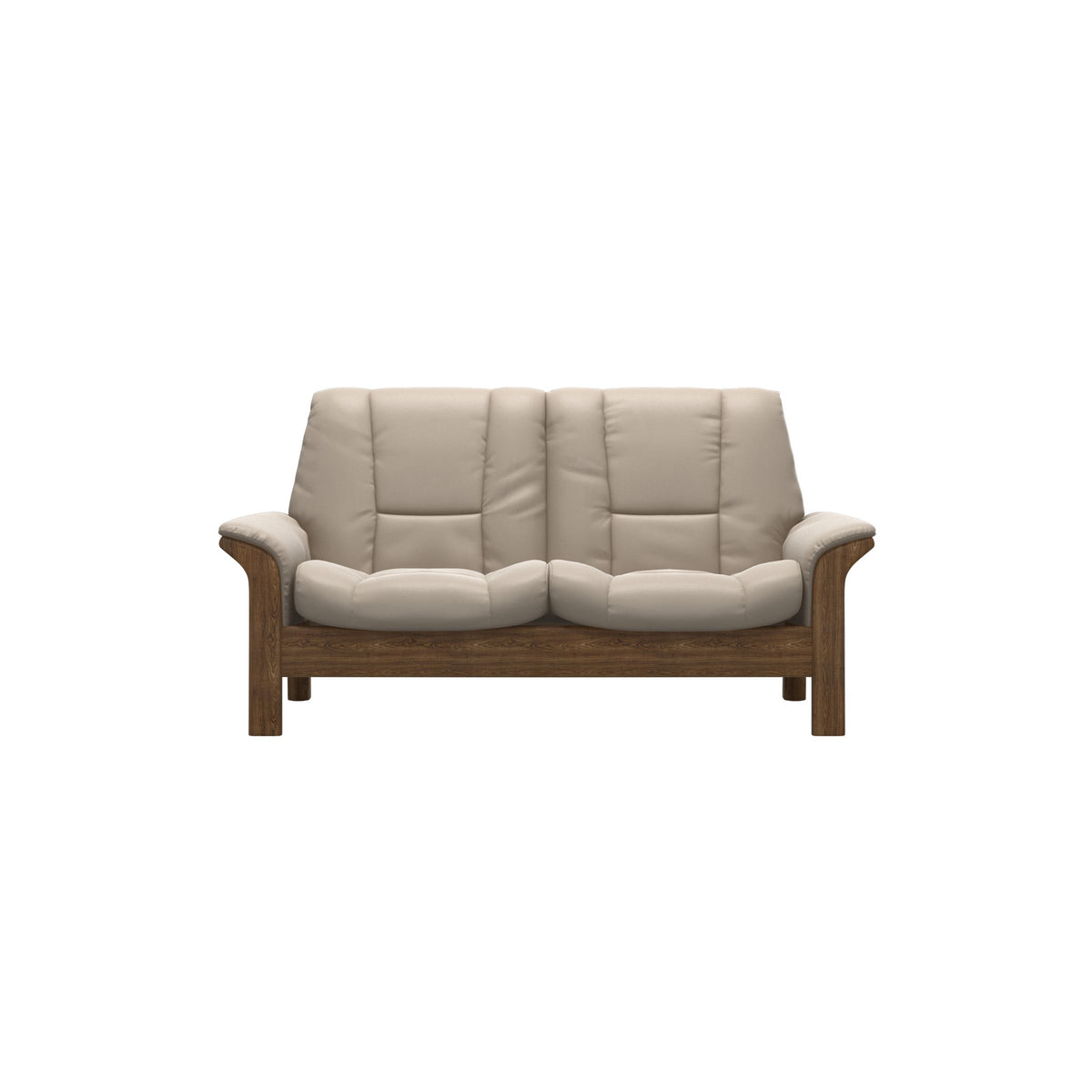 Buckingham LB 2-Seat - Paloma Mushroom - Teak