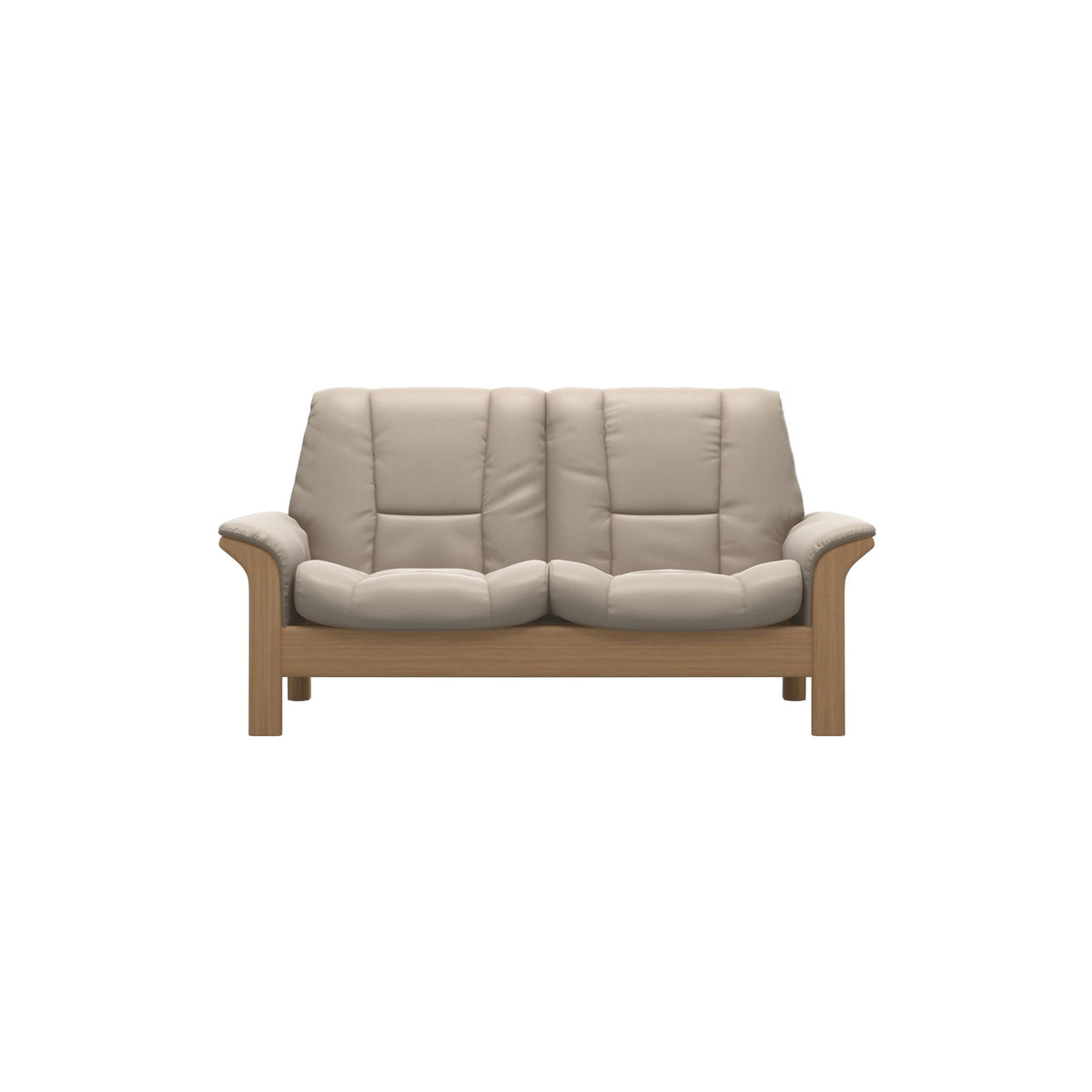 Buckingham LB 2-Seat - Paloma Mushroom - Oak
