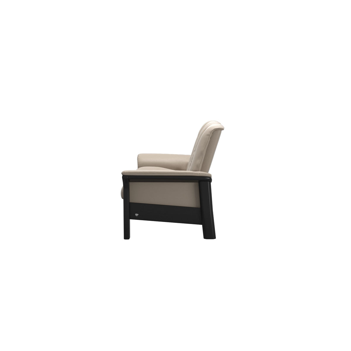 Buckingham LB 2-Seat - Paloma Mushroom - Black