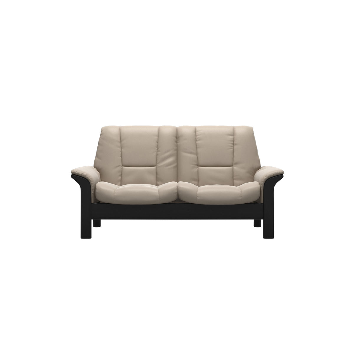 Buckingham LB 2-Seat - Paloma Mushroom - Black