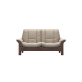 Buckingham LB 2-Seat - Paloma Mushroom - Walnut