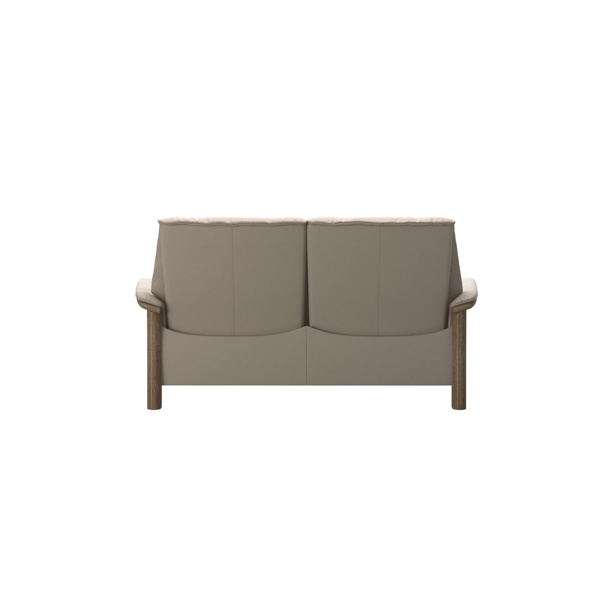 Buckingham LB 2-Seat - Paloma Mushroom - Smoked Oak