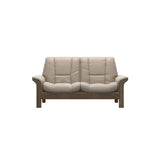 Buckingham LB 2-Seat - Paloma Mushroom - Smoked Oak
