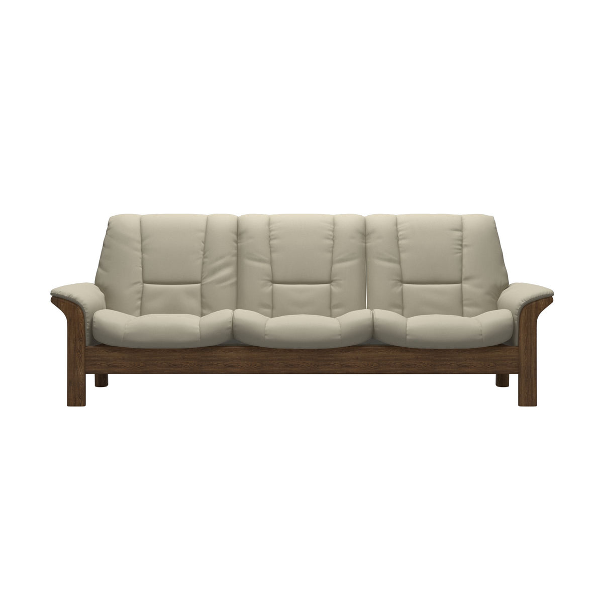 Buckingham LB 3-Seat - Paloma Light Grey - Teak