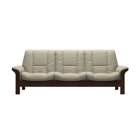 Buckingham LB 3-Seat - Paloma Light Grey - Brown
