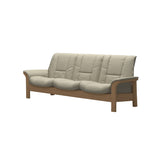 Buckingham LB 3-Seat - Paloma Light Grey - Oak