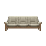 Buckingham LB 3-Seat - Paloma Light Grey - Oak